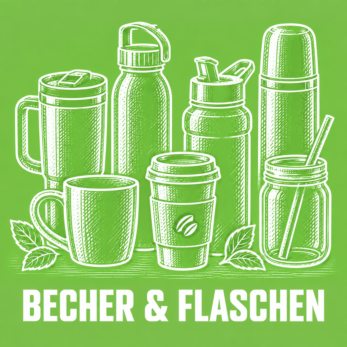 Flaschen & Becher
