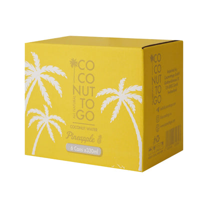 COCONUT WATER + PINEAPPLE 24x330ml