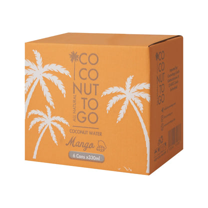 COCONUT WATER + MANGO 24x330ml