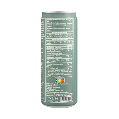 COCONUT WATER + PINEAPPLE 24x330ml