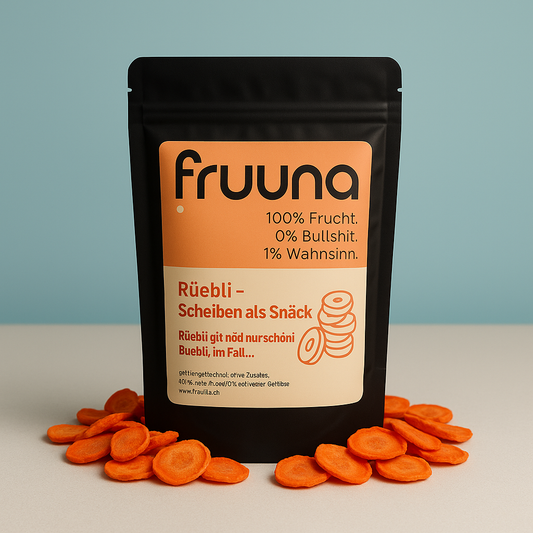 MINI - Karotten-Chips – 100 % Rüebli. 0 % Bullshit. 20g