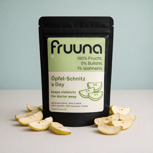 MINI - Fruuna Öpfelschnitz (Apfelschnitze) – gefriergetrocknet, 20g